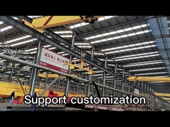 Single Girder Overhead Bridge Crane Light Weight Monorail For Steel Plants