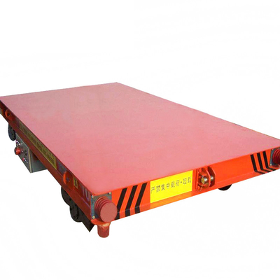 モーターを備えられたプラットホームの電気移動のカートの重負荷の造船所の運送者30m/Min