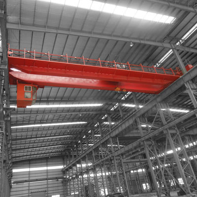 二重ビーム頭上式橋クレーン電気トロリー25ton二重速度31m